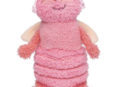 15% OFF: FuzzYard Flutter The Bed Bug Plush Dog Toy (Pink) For Sale