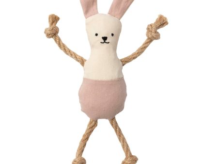 15% OFF: FuzzYard Life Cotton Bunny Plush Cat Toy (Soft Blush) Discount