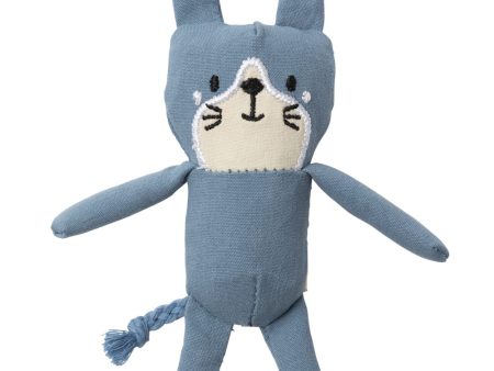 15% OFF: FuzzYard Life Cotton Cat Plush Cat Toy (French Blue) on Sale