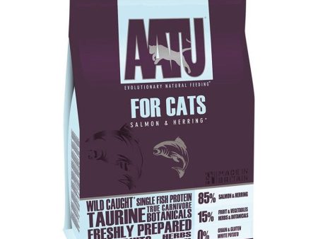 AATU Salmon & Herring Grain Free Dry Cat Food For Discount