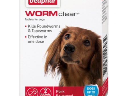 Beaphar WormClear Tablets For Small Dogs 2 tabs Sale