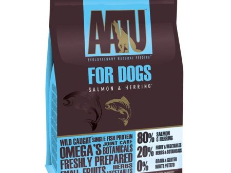 AATU Salmon & Herring Grain Free Dry Dog Food Online now