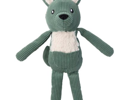 15% OFF: FuzzYard Life Myrtle Green Kangaroo Plush Dog Toy Online