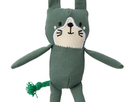 15% OFF: FuzzYard Life Cotton Cat Plush Cat Toy (Myrtle Green) Discount