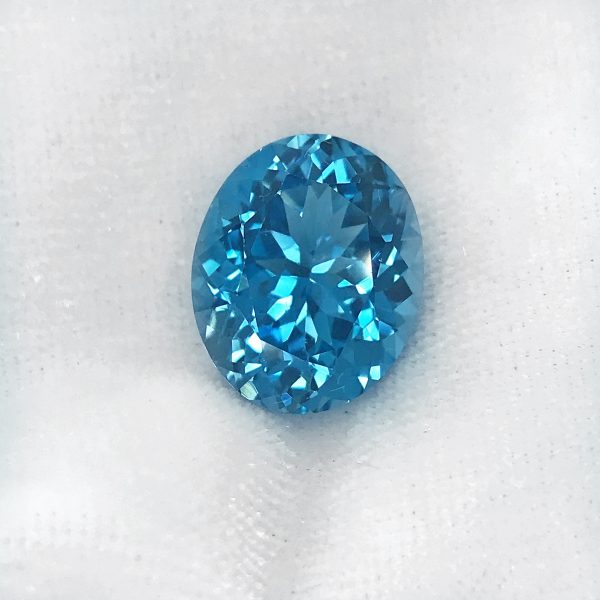 Gemstone Genuine Swiss Blue Topaz loose For Cheap