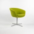 2016 Bob Guest Swivel Chair, Model 231 by Pearson Lloyd for Walter Knoll   Coalesse in Green Fabric 2x Available Online Sale