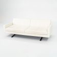 2013 Poltrona Frau Kennedee Two-Seater Sofa by Jean-Marie Massaud in White Leather 2X Available Discount