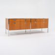 1960s Four Position Credenza Cabinet by Gordon Bunshaft and Davis Allen of SOM Design in Teak with Marble Top Hot on Sale