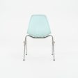 2015 Herman Miller Eames Stacking Plastic Side   Dining Shells Chairs in Blue 14x Available Fashion