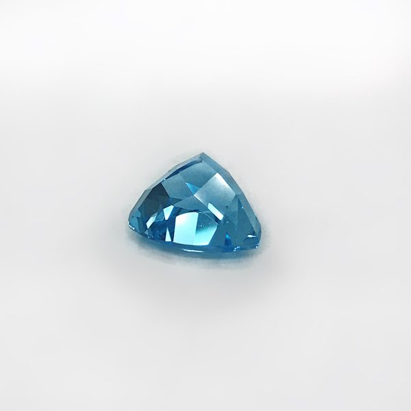 Gemstone Genuine Swiss Blue Topaz Trillion loose Hot on Sale