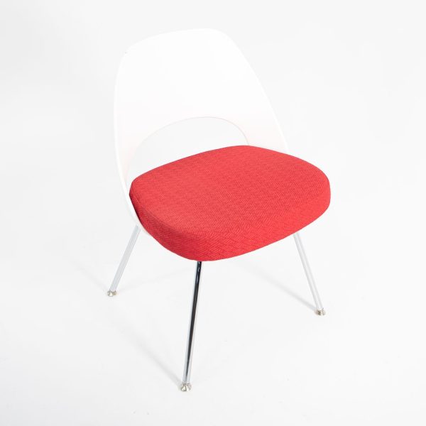 2011 Knoll Saarinen Executive Side Chair, Model 72C by Eero Saarinen for Knoll Steel, Fabric, Foam, Plastic Online now