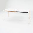 C. 1955 George Nelson for Herman Miller Extension Dining Table with White Laminate Top Model 5757 Online