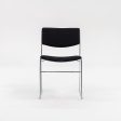 2010s Elle Stacking Chair, Model 1071dl by Giovanni Zorzon for Bononia   ICF in Black Fabric 15x Available For Sale