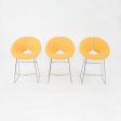 2005 Patrick Norguet for Artifort Apollo Counter Stool in Yellow Fabric 6x Available For Cheap