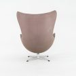 1964 Egg Lounge Chair and Ottoman, Model 3316 by Arne Jacobsen for Fritz Hansen in Fabric Discount