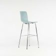 2020 Jasper Morrison for Vitra HAL Bar Stool in Ice Gray   Blue w  Chrome Base Supply