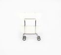 2009 Gastone Trolley Bar Cart   Tray Table, Model 4470 by Antonio Citterio and Glen Oliver Low for Kartell Steel, Chrome, Aluminum, Plastic, Paint, Rubber Discount