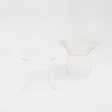 1980s Bertoia Diamond Chair, Model 421 by Harry Bertoia for Knoll Steel, Powdercoat, Plastic Sale