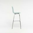 2020 Jasper Morrison for Vitra HAL Bar Stool in Ice Gray   Blue w  Chrome Base Supply