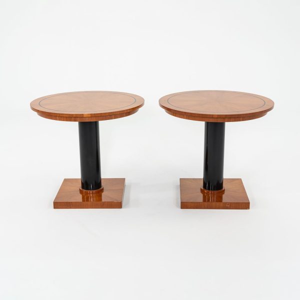 1990s Pair of Michael Graves for Arkitektura Kyoto Side or End Tables in Cherry Sale