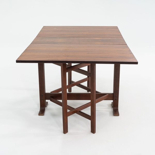 1979 Norwegian Bendt Winge for Kleppe Mobelfabrik Rosewood Drop Leaf Dining Table For Discount