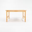 1980s Danish Modern Oak Desk   Dining Table 40 x 50 x 28.5 inches Fashion