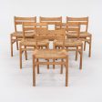 1960s Set of Six Borge Mogensen for Haarby C.M. Madsen Model BM1 Dining Chairs in Oak Cheap