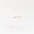 2010s Knoll Bertoia Side Chair, Model 420c by Harry Bertoia for Knoll Steel, Powdercoat, Vinyl Online now