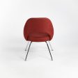 2014 Saarinen Executive Side Chair, Model 72C by Eero Saarinen for Knoll Steel, Chrome Plate, Foam, Upholstery Cheap