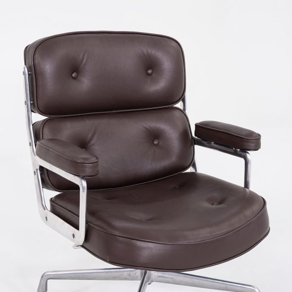 1970s Herman Miller Eames Time Life Chair in Brown Edelman Leather Online now