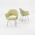 2007 Executive Arm Chair, Model 71APC by Eero Saarinen for Knoll in Green Fabric 12x Available Cheap