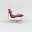 2010s B.2 Chair by Fabien Baron for Bernhardt Design in Red Leather 12+ Available For Discount