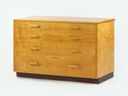 Eliel Saarinen & Pipsan Saarinen Swanson Johnson Furniture Co Four Drawer Dresser Cabinet For Discount