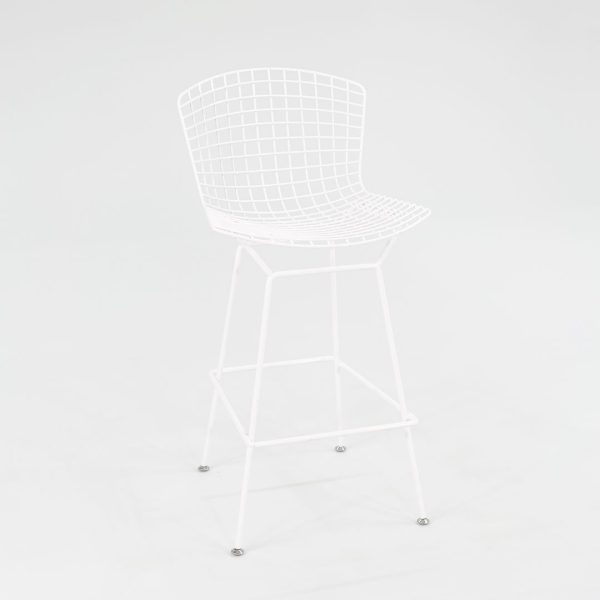 2011 Bertoia Bar Stool, Model 428C by Harry Bertoia for Knoll 8x Available For Sale