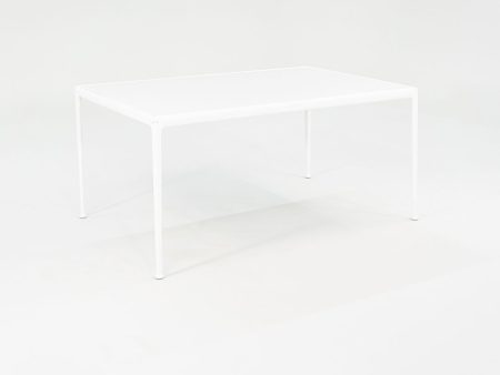 2010s 1966 Collection Dining Table, 1966-28H by Richard Schultz for Knoll in White with White Top Fashion