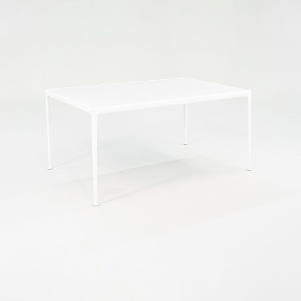 2010s 1966 Collection Dining Table, 1966-28H by Richard Schultz for Knoll in White with White Top Fashion