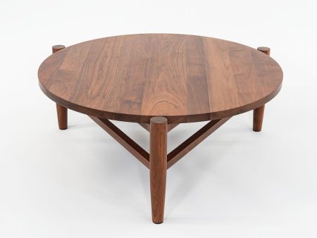 2017 De La Espada of Portugal 434 Luna Coffee Table in Danish Oiled Walnut Hot on Sale