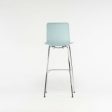 2020 Jasper Morrison for Vitra HAL Bar Stool in Ice Gray   Blue w  Chrome Base Supply