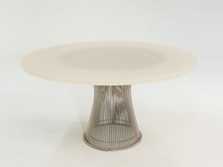 2012 Platner Dining Table, 3716T by Warren Platner for Knoll with Custom 54 inch Top Online Sale