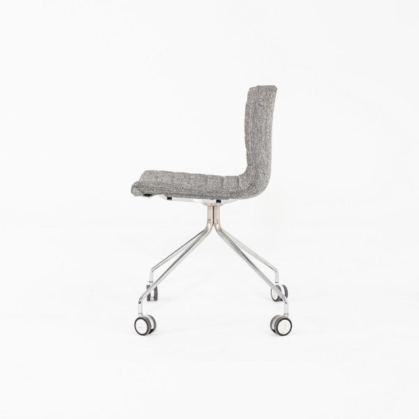 2020 Lievore Altherr Molina for Arper Catifa Armless Desk Chairs in Grey Fabric 4x Available Supply