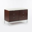 1970s Florence Knoll International 6 Drawer Credenza Dresser Cabinet with Marble Top Online Hot Sale