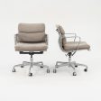 2003 Soft Pad Management Chair, EA435 by Ray and Charles Eames for Herman Miller in Grey Boucle 3x Available Discount