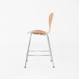 2007 Arne Jacobsen for Fritz Hansen Series 7 Counter Stools in Cherry 7x Available Supply