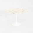 2006 Eero Saarinen for Knoll 47  Tulip Dining Table in Arabescato Marble Cheap