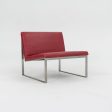 2010s B.2 Chair by Fabien Baron for Bernhardt Design in Red Leather 12+ Available For Discount