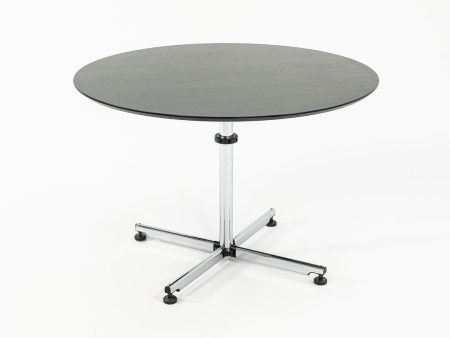 2000s Kitos Table by Fritz Haller for USM Haller in Ebonized Wood 7x Available For Cheap