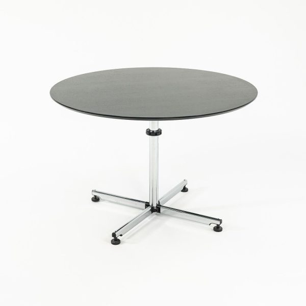 2000s Kitos Table by Fritz Haller for USM Haller in Ebonized Wood 7x Available For Cheap