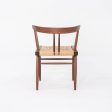 2014 Set of Six Mira Nakashima Grass Seated Dining Chairs in Black Walnut Online