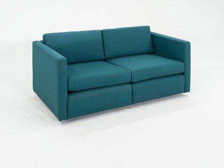 1999 Charles Pfister for Knoll Settee Loveseat from IBM Headquarters, Model 1052C on Sale