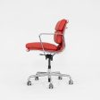 2010s Soft Pad Management Chair, EA435 by Ray and Charles Eames for Herman Miller in Red Fabric For Cheap